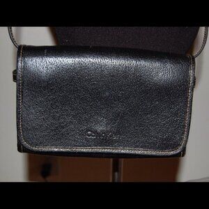 90s Vintage Leather Calvin Klein Crossbody